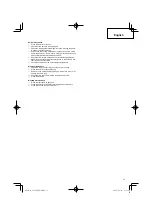 Preview for 13 page of Hitachi CG 22EAB (L) Handling Instructions Manual