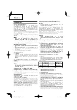 Preview for 18 page of Hitachi CG 22EAB (L) Handling Instructions Manual