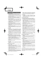 Preview for 24 page of Hitachi CG 22EAB (L) Handling Instructions Manual