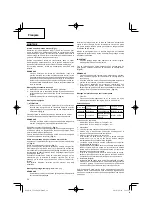 Preview for 26 page of Hitachi CG 22EAB (L) Handling Instructions Manual