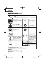 Preview for 38 page of Hitachi CG 22EAB (L) Handling Instructions Manual