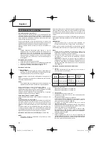 Preview for 50 page of Hitachi CG 22EAB (L) Handling Instructions Manual