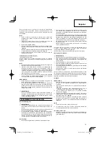 Preview for 51 page of Hitachi CG 22EAB (L) Handling Instructions Manual