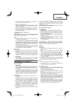 Preview for 59 page of Hitachi CG 22EAB (L) Handling Instructions Manual