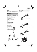 Предварительный просмотр 21 страницы Hitachi CG 22EAP2 (SL) Safety Instructions And Instruction Manual