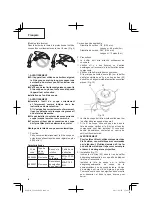 Предварительный просмотр 28 страницы Hitachi CG 22EAP2 (SL) Safety Instructions And Instruction Manual