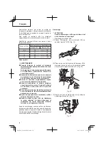 Предварительный просмотр 30 страницы Hitachi CG 22EAP2 (SL) Safety Instructions And Instruction Manual