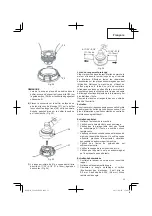 Предварительный просмотр 35 страницы Hitachi CG 22EAP2 (SL) Safety Instructions And Instruction Manual