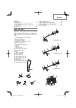 Предварительный просмотр 39 страницы Hitachi CG 22EAP2 (SL) Safety Instructions And Instruction Manual