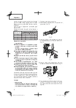 Предварительный просмотр 48 страницы Hitachi CG 22EAP2 (SL) Safety Instructions And Instruction Manual