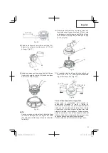 Предварительный просмотр 53 страницы Hitachi CG 22EAP2 (SL) Safety Instructions And Instruction Manual