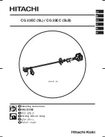 Hitachi CG 23EC (LB) Handling Instructions Manual preview