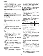 Предварительный просмотр 10 страницы Hitachi CG 23EC (LB) Handling Instructions Manual