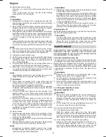 Preview for 12 page of Hitachi CG 23EC (LB) Handling Instructions Manual