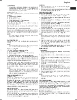 Preview for 13 page of Hitachi CG 23EC (LB) Handling Instructions Manual