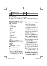 Preview for 8 page of Hitachi CG 23ECP (LB) Handling Instructions Manual