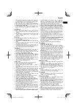 Preview for 9 page of Hitachi CG 23ECP (LB) Handling Instructions Manual