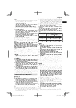 Preview for 11 page of Hitachi CG 23ECP (LB) Handling Instructions Manual