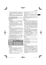 Предварительный просмотр 23 страницы Hitachi CG 23ECP (LB) Handling Instructions Manual