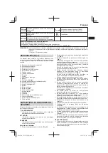 Предварительный просмотр 31 страницы Hitachi CG 23ECP (LB) Handling Instructions Manual