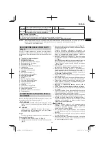 Предварительный просмотр 43 страницы Hitachi CG 23ECP (LB) Handling Instructions Manual