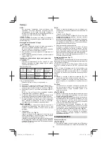 Предварительный просмотр 46 страницы Hitachi CG 23ECP (LB) Handling Instructions Manual