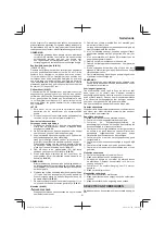 Предварительный просмотр 61 страницы Hitachi CG 23ECP (LB) Handling Instructions Manual