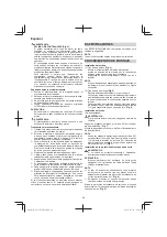 Предварительный просмотр 68 страницы Hitachi CG 23ECP (LB) Handling Instructions Manual