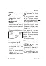 Предварительный просмотр 69 страницы Hitachi CG 23ECP (LB) Handling Instructions Manual