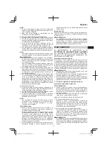 Предварительный просмотр 71 страницы Hitachi CG 23ECP (LB) Handling Instructions Manual