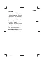 Предварительный просмотр 85 страницы Hitachi CG 23ECP (LB) Handling Instructions Manual