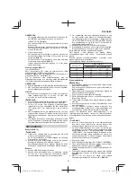 Предварительный просмотр 93 страницы Hitachi CG 23ECP (LB) Handling Instructions Manual