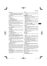 Предварительный просмотр 95 страницы Hitachi CG 23ECP (LB) Handling Instructions Manual