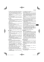 Предварительный просмотр 113 страницы Hitachi CG 23ECP (LB) Handling Instructions Manual