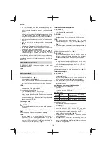 Предварительный просмотр 114 страницы Hitachi CG 23ECP (LB) Handling Instructions Manual