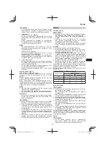 Предварительный просмотр 115 страницы Hitachi CG 23ECP (LB) Handling Instructions Manual