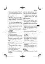 Предварительный просмотр 117 страницы Hitachi CG 23ECP (LB) Handling Instructions Manual