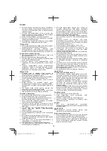 Предварительный просмотр 124 страницы Hitachi CG 23ECP (LB) Handling Instructions Manual