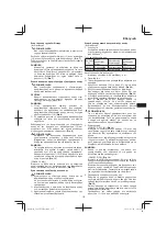 Предварительный просмотр 137 страницы Hitachi CG 23ECP (LB) Handling Instructions Manual