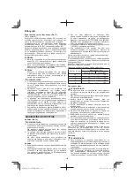 Предварительный просмотр 138 страницы Hitachi CG 23ECP (LB) Handling Instructions Manual