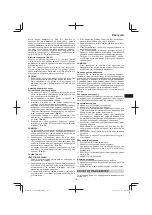 Предварительный просмотр 141 страницы Hitachi CG 23ECP (LB) Handling Instructions Manual