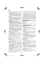 Предварительный просмотр 148 страницы Hitachi CG 23ECP (LB) Handling Instructions Manual