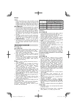 Предварительный просмотр 150 страницы Hitachi CG 23ECP (LB) Handling Instructions Manual