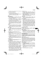 Предварительный просмотр 151 страницы Hitachi CG 23ECP (LB) Handling Instructions Manual