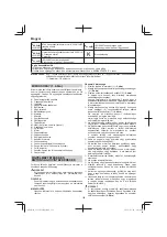 Предварительный просмотр 158 страницы Hitachi CG 23ECP (LB) Handling Instructions Manual