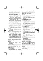 Предварительный просмотр 163 страницы Hitachi CG 23ECP (LB) Handling Instructions Manual