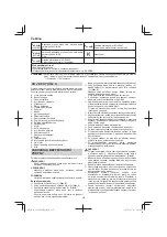 Предварительный просмотр 170 страницы Hitachi CG 23ECP (LB) Handling Instructions Manual