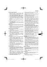 Предварительный просмотр 171 страницы Hitachi CG 23ECP (LB) Handling Instructions Manual