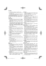 Предварительный просмотр 174 страницы Hitachi CG 23ECP (LB) Handling Instructions Manual