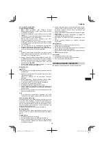 Предварительный просмотр 187 страницы Hitachi CG 23ECP (LB) Handling Instructions Manual